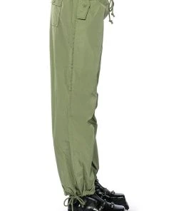 TOO LEGIT WIDE LEG CARGO PANTS -akira shop too legit wide leg cargo pants green 6 6