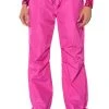 TOO LEGIT WIDE LEG CARGO PANTS -akira shop too legit wide leg cargo pants pink 1 1
