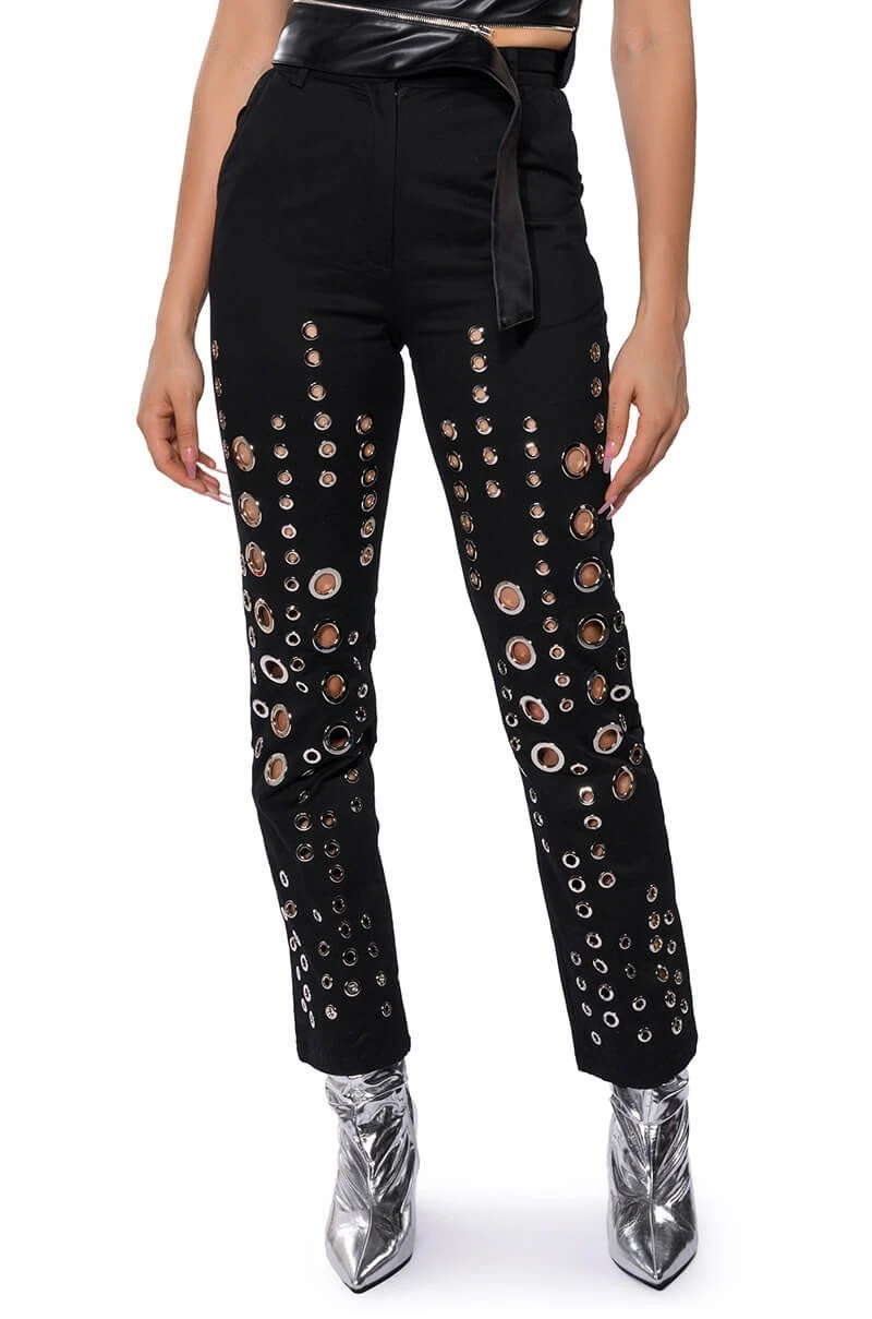TOO MUCH FOR YOU HARDWARE DETAILED PANTS 3 TOO MUCH FOR YOU HARDWARE DETAILED PANTS
