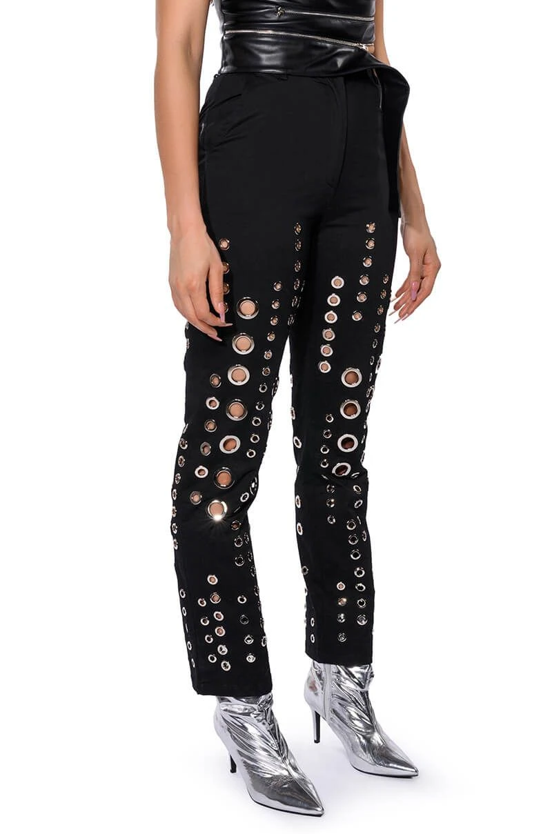 TOO MUCH FOR YOU HARDWARE DETAILED PANTS 4 TOO MUCH FOR YOU HARDWARE DETAILED PANTS - Image 2