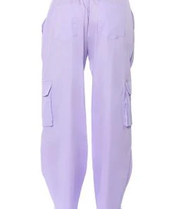 TWO STEP LIGHT WEIGHT WIDE LEG PANT 14 TWO STEP LIGHT WEIGHT WIDE LEG PANT -akira shop two step light weight wide leg pant purple 6 6