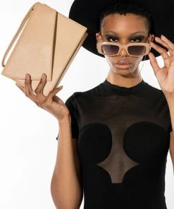 ULTIMATUM BEIGE PURSE -akira shop ultimatum beige purse beige 1 1