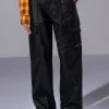 UNFORGETTABLE CARGO PANT -akira shop unforgettable cargo pant black 1 1