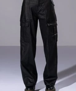 UNFORGETTABLE CARGO PANT 12 UNFORGETTABLE CARGO PANT -akira shop unforgettable cargo pant black 5 5