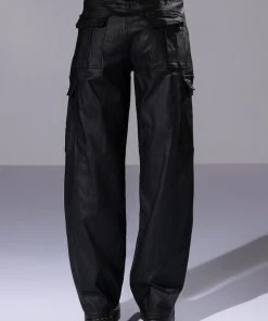 UNFORGETTABLE CARGO PANT 14 UNFORGETTABLE CARGO PANT -akira shop unforgettable cargo pant black 7 7