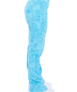 UP IN THE CLOUDS HIGH RISE RELAXED FIT JEANS -akira shop up in the clouds high rise relaxed fit jeans blue 6 6