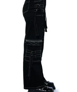 UP TO NO GOOD BAGGY FIT CARGO PANT 18 UP TO NO GOOD BAGGY FIT CARGO PANT -akira shop up to no good baggy fit cargo pant black 8 8