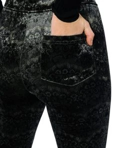 VELVETY SOFT HIGH RISE FLARE PANT 13 VELVETY SOFT HIGH RISE FLARE PANT -akira shop velvety soft high rise flare pant black olive 6 6