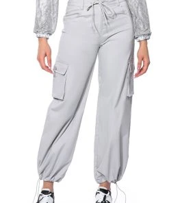 VENENO WIDE LEG CARGO PANTS