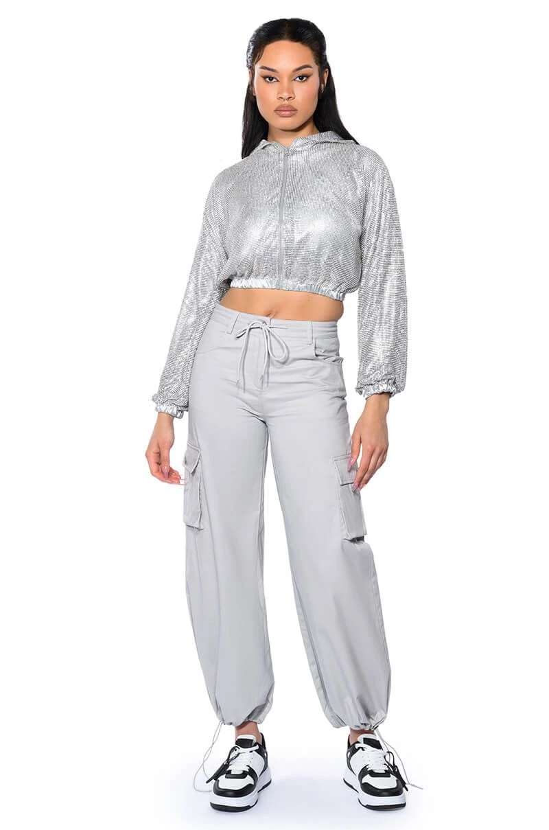 VENENO WIDE LEG CARGO PANTS 5 VENENO WIDE LEG CARGO PANTS - Image 3