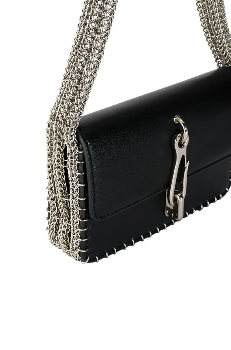 WANG LA ULTRA CHAIN BAGUETTE PURSE 8 WANG LA ULTRA CHAIN BAGUETTE PURSE - Image 6