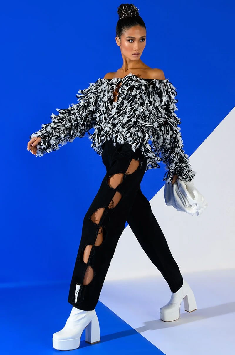 WHITLEY CUT OUT RELAXED FIT JEANS 3 WHITLEY CUT OUT RELAXED FIT JEANS