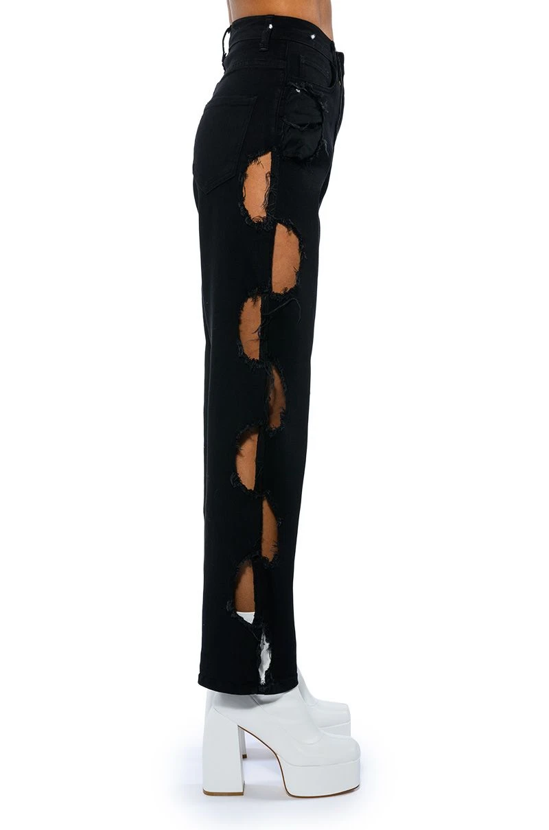 WHITLEY CUT OUT RELAXED FIT JEANS 9 WHITLEY CUT OUT RELAXED FIT JEANS - Image 7