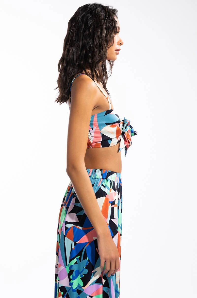 WHOLE LOTTA LOVIN SATIN TIE FRONT BRALETTE 6 WHOLE LOTTA LOVIN SATIN TIE FRONT BRALETTE - Image 4