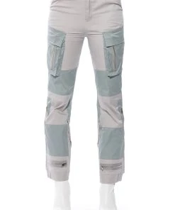 WILD ONES COLORBLOCK CARGO PANT 14 WILD ONES COLORBLOCK CARGO PANT -akira shop wild ones colorblock cargo pant grey 5 5