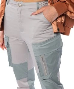 WILD ONES COLORBLOCK CARGO PANT 17 WILD ONES COLORBLOCK CARGO PANT -akira shop wild ones colorblock cargo pant grey 8 8