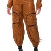 WISHFUL THINKING LIGHTWEIGHT CARGO PANT 2 WISHFUL THINKING LIGHTWEIGHT CARGO PANT -akira shop wishful thinking lightweight cargo pant brown 1 1