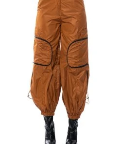WISHFUL THINKING LIGHTWEIGHT CARGO PANT -akira shop wishful thinking lightweight cargo pant brown 6 6