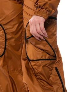 WISHFUL THINKING LIGHTWEIGHT CARGO PANT -akira shop wishful thinking lightweight cargo pant brown 9 9