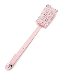 WOKE UP IN VEGAS RHINESTONE BELT BAG -akira shop woke up in vegas rhinestone belt bag pink 3 3