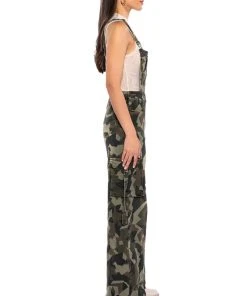 WORK FOR YOU ADJUSTABLE OVERALLS -akira shop work for you adjustable overalls camo 4 4 c1