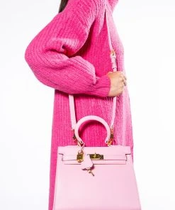 WORK IT PU LEATHER LIGHT PINK BAG 13 WORK IT PU LEATHER LIGHT PINK BAG -akira shop work it pu leather light pink bag light pink 2 2