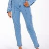 WORTH IT HIGH WAISTED SKINNY JEANS -akira shop worth it high waisted skinny jeans light blue 1 1