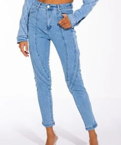 WORTH IT HIGH WAISTED SKINNY JEANS