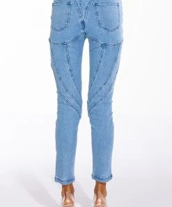 WORTH IT HIGH WAISTED SKINNY JEANS -akira shop worth it high waisted skinny jeans light blue 7 7