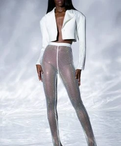 YOU CAN'T HANDLE THIS MESH RHINESTONE PANT 19 YOU CAN'T HANDLE THIS MESH RHINESTONE PANT -akira shop you cant handle this mesh rhinestone pant white 2 2 c1 c1