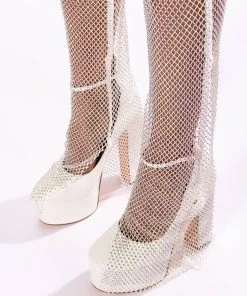 YOU CAN'T HANDLE THIS MESH RHINESTONE PANT 16 YOU CAN'T HANDLE THIS MESH RHINESTONE PANT -akira shop you cant handle this mesh rhinestone pant white 8 8