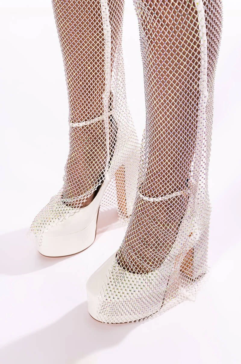 YOU CAN'T HANDLE THIS MESH RHINESTONE PANT 8 YOU CAN'T HANDLE THIS MESH RHINESTONE PANT - Image 6