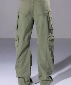 YOU KNOW IT CARGO PANTS -akira shop you know it cargo pants olive 6 6