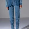 YOU OUGHTA KNOW DENIM JOGGER -akira shop you oughta know denim jogger medium blue denim 1 1 c1