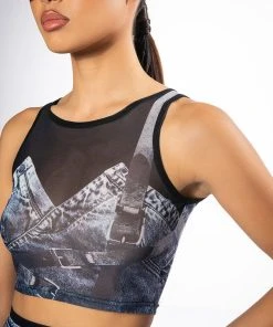 YOU THOUGHT WRONG DENIM PRINT MESH MINI SKIRT AND TOP SET -akira shop you thought wrong denim print mesh mini skirt and top set blue 14 14