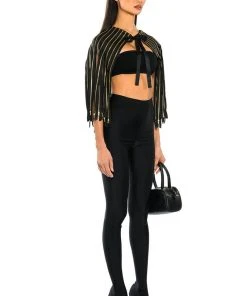 ZIP ZIP CAPE JACKET -akira shop zip zip cape jacket black 4 4